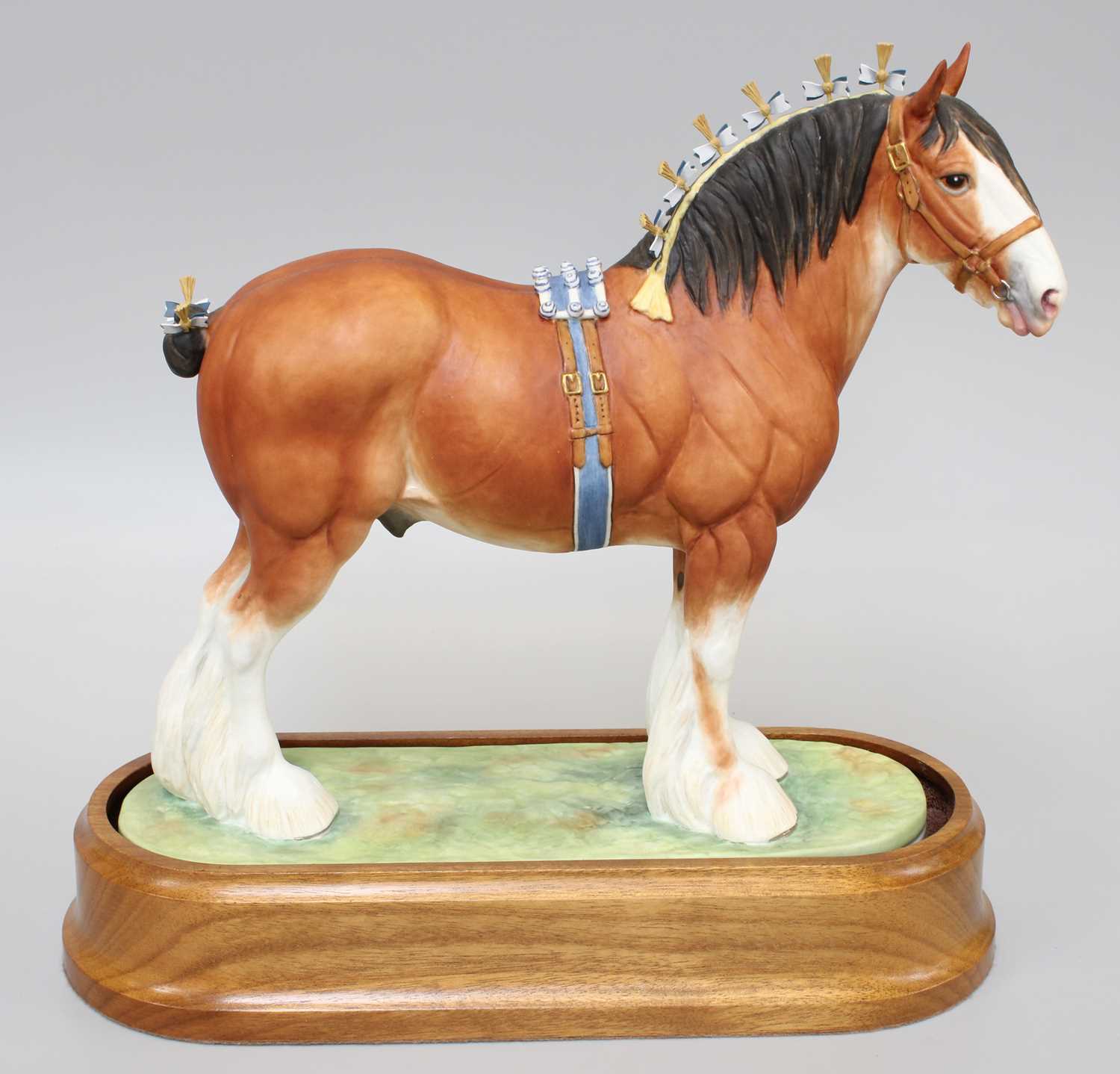 Lot 306 - Royal Worcester 'Clydesdale Stallion', by...
