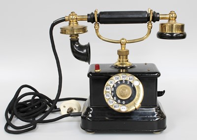 Lot 297 - A Vintage Danish Telephone, converted from a...