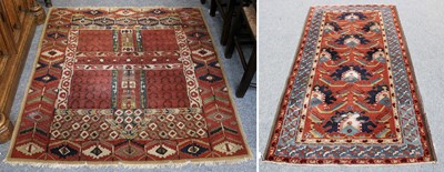 Lot 1018 - Tefzet Rug of Ensi Design, the quartered field...