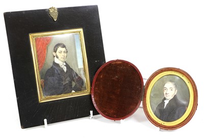 Lot 373 - Attributed to William Booth: Miniature...