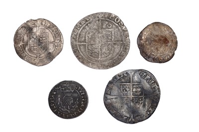 Lot 37 - 5x Assorted Hammered Coins; comprising; Mary,...