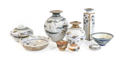 Lot 43 - Andrew Hague (b. 1948): A Stoneware Vase,...