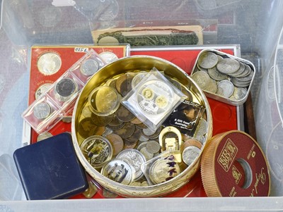 Lot 219 - Mixed Lot of British and Foreign Coins,...