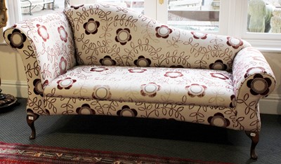 Lot 167 - An Upholstered Chaise Lounge by G & M Lawrence...