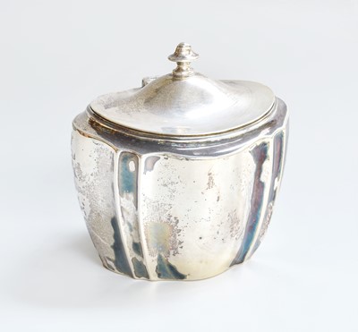 Lot 36A - A Victorian Silver Tea-Caddy, by William...
