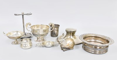 Lot 71 - A Collection of Assorted Silver and Silver...