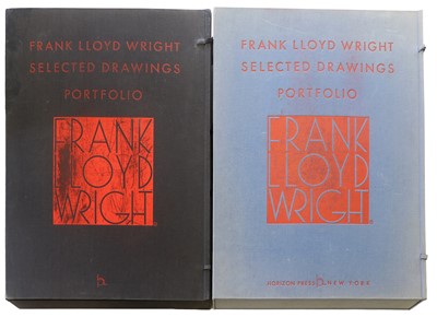 Lot 11 - Wright (Frank Lloyd) Selected Drawings, First...
