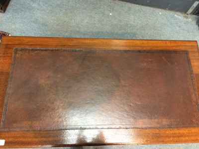 Lot 15 - A Late Victorian Walnut Writing Table, with...