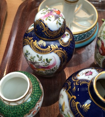 Lot 194 - A Garniture of Three Samson Porcelain Vases...