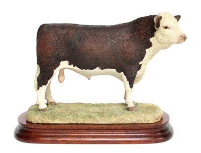 Lot 85 - Border Fine Arts 'Hereford Bull' (Style Two),...