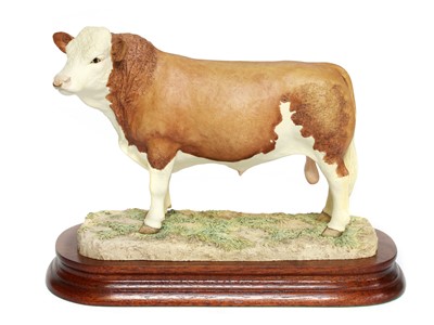 Lot 99 - Border Fine Arts 'Simmental Bull', model No....