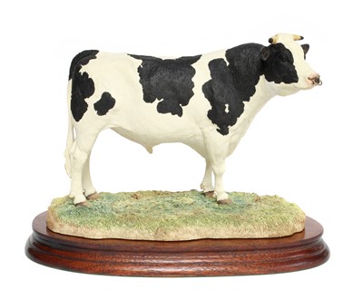 Lot 90 - Border Fine Arts 'Holstein Bull', model No....