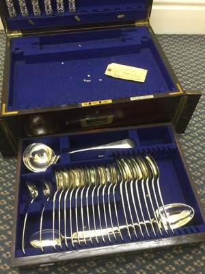 Lot 2050 - A Victorian and Later Silver Table-Service