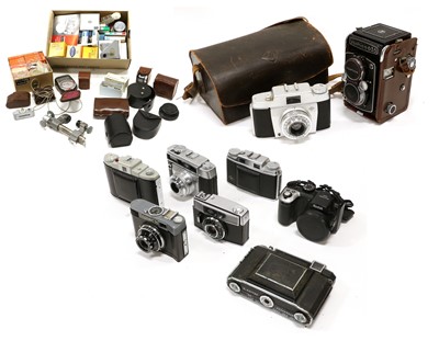 Lot 210 - Various Cameras