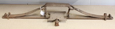 Lot 246 - A 19th Century Cast Iron Animal Trap