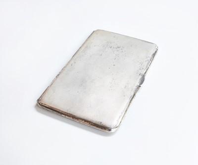 Lot 17 - A George V Silver Cigarette-Case, by John...