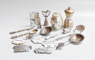 Lot 52 - A Collection of Assorted Silver and Other...