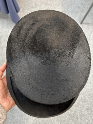 Lot 2218 - A Henry Heath Black Silk Top Hat in a Fitted...