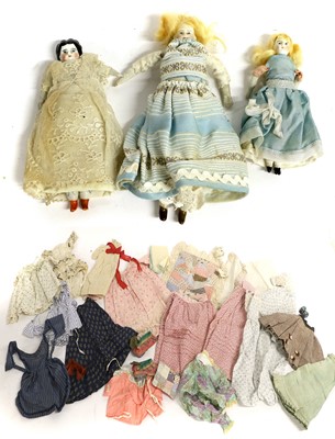 Lot 2232 - Assorted Dolls Costume and Accessories,...