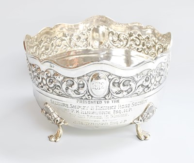 Lot 6 - A George V Silver Bowl, by Charles Westwood...