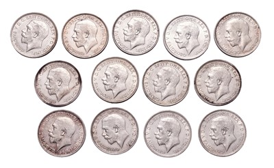Lot 131 - High Grade Pre-1920 Florins, 13 coins...