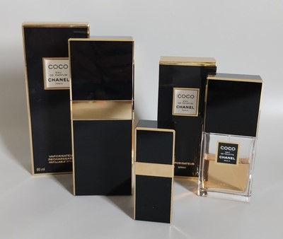 Lot 1026 - Chanel Coco Perfume, comprising an eau de...