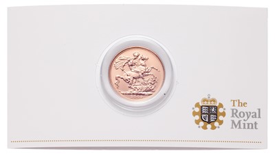 Lot 309 - Elizabeth II, Sovereign 2009; encapsulated and...