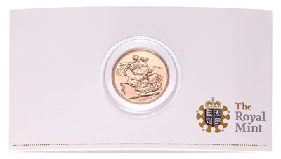 Lot 313 - Elizabeth II, Sovereign 2009; encapsulated and...