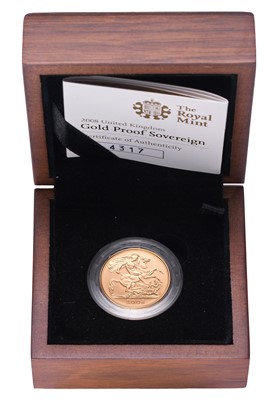 Lot 305 - Elizabeth II, Proof Sovereign 2008;...