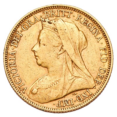 Lot 250 - Victoria, Sovereign 1900S, Sydney Mint; good...