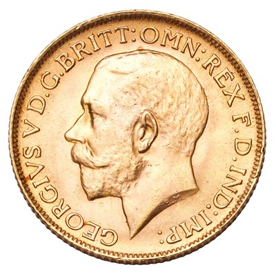 Lot 277 - George V, Sovereign 1913; extremely fine with...