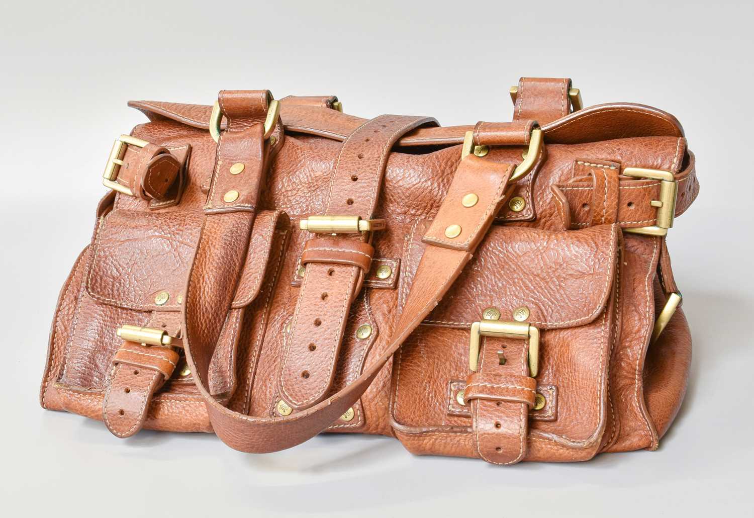 Lot 271 Mulberry Brown Leather Roxanne Shoulder Bag lot-271-mulberry-brown-leather-roxanne-shoulder-bag