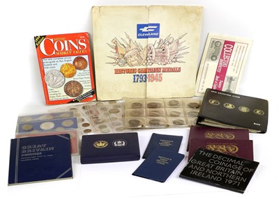 Lot 197 - Job Lot of British and World Coins, comprising;...