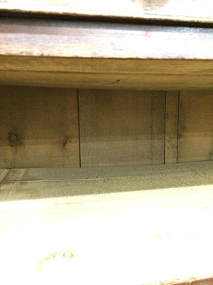 Lot 184 - An 18th Century Oak Cupboard on Chest, 116cm,...