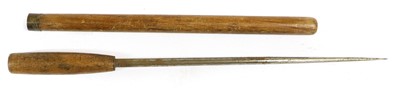 Lot 195 - A US M3 Combat Knife, the 16cm blued steel...