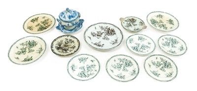 Lot 41 - A Middlesbrough Blue and White Meat Platter,...