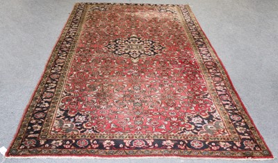 Lot 212 - Husseinabad Kelleh, the soft brick red Herati...