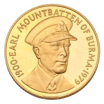 Lot 290 - Earl Mountbatten, Proof Commemorative Gold...