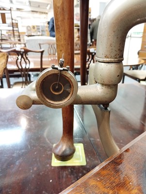 Lot 245 - A Peerless Gramophone, with red toleware horn