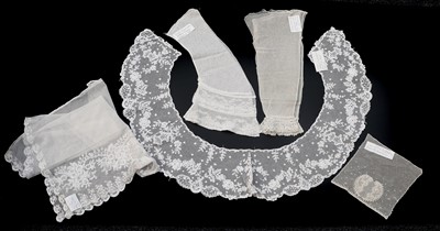 Lot 2049 - Mainly 19th Century Lace comprising two Irish...