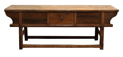 Lot 1139 - A Late 19th Century Shanxi-Style Softwood Low...