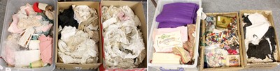 Lot 285 - Quantity of Assorted Haberdashery and Lace,...