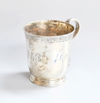 Lot 7 - A Victorian Silver Mug, by Arthur Sibley,...