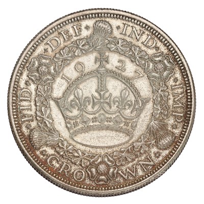 Lot 82 - George V, Proof 'Wreath' Crown 1927 (S.4036)...