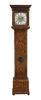 Lot 186 - A Walnut Marquetry Eight Day Longcase Clock,...