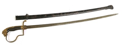 Lot 241 - An Imperial German Officer's Lion Head Sword,...