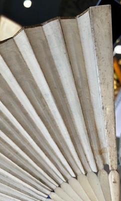 Lot 229 - An 18th Century Heraldic Fan by Sarah Ashton,...