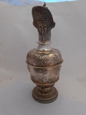 Lot 2101 - A Victorian Silver Claret-Jug