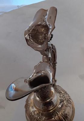 Lot 2101 - A Victorian Silver Claret-Jug