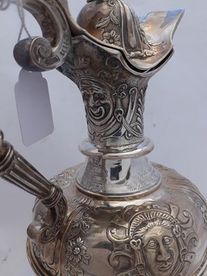 Lot 2101 - A Victorian Silver Claret-Jug